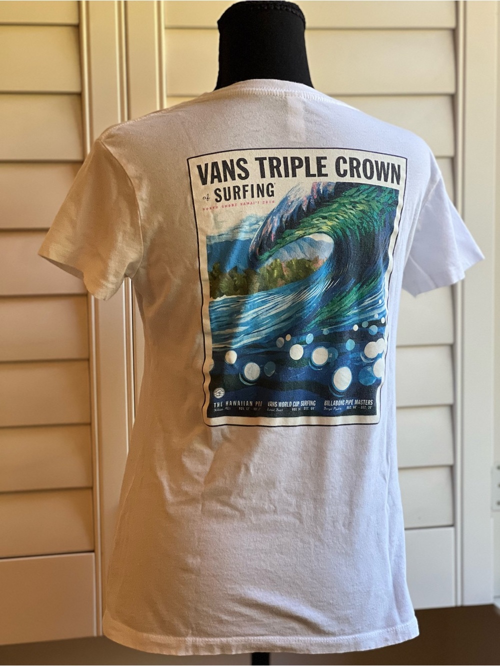 Vans Triple Crown 2016 Surf Baby Tee - Women’s S/M (Tagged Juniors XL)